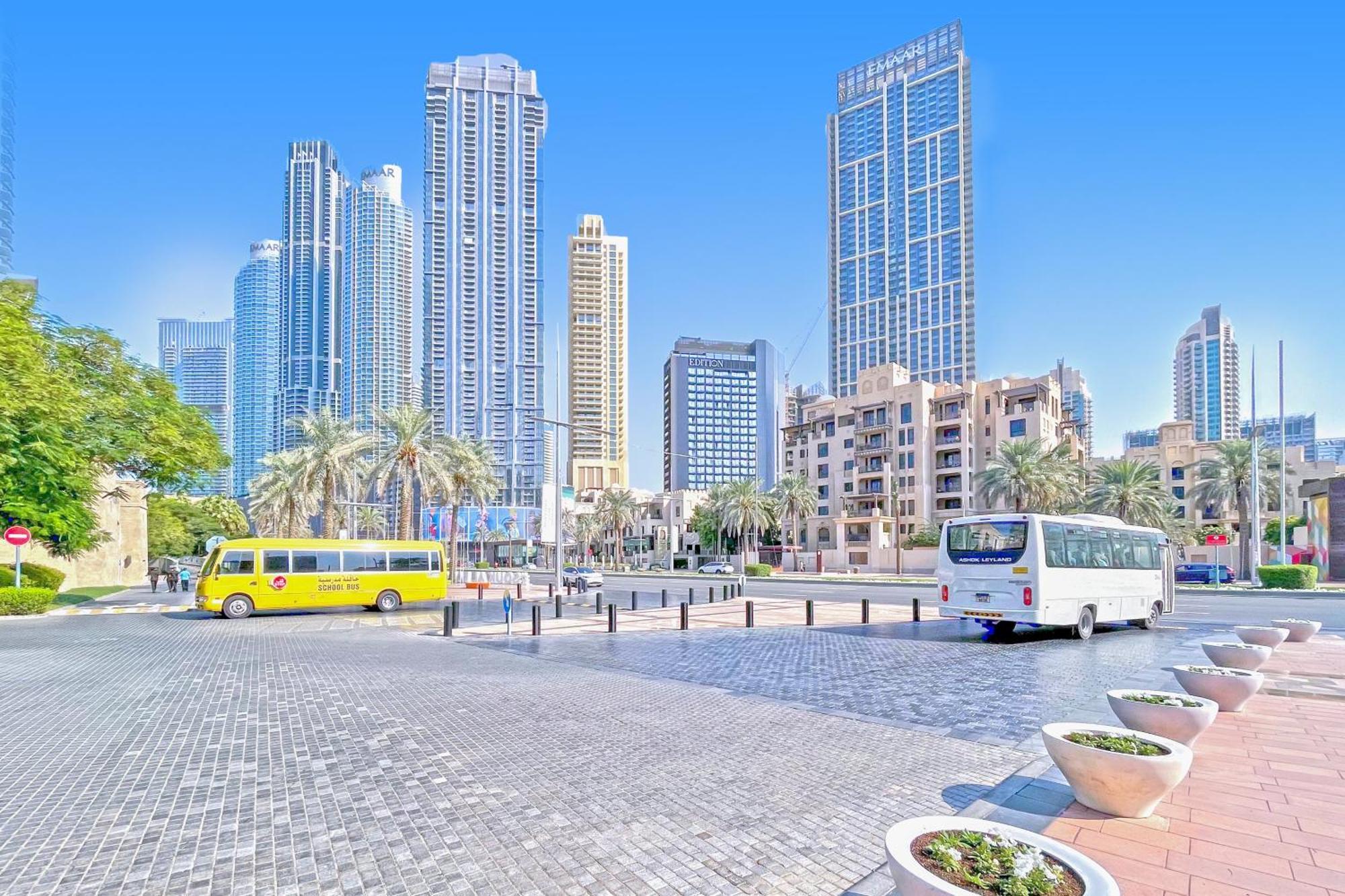 Golden Homes Souk Al Bahar Burj Khalifa View Tajer Residences 1Br Mint Avenue Near , Dubai Mall & Burj Khalifa ภายนอก รูปภาพ